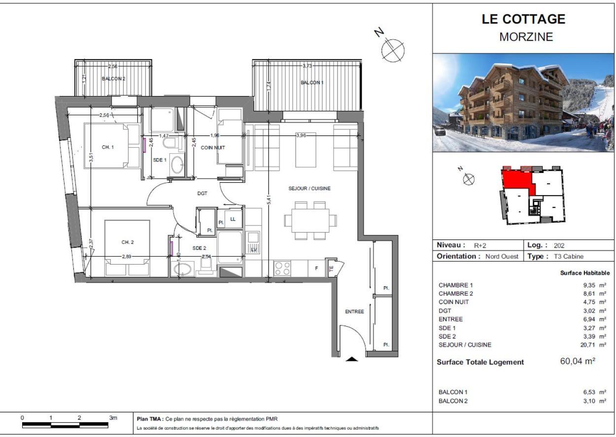 Carlina 203 Apartamento Morzine Exterior foto